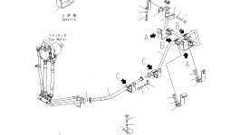 Кронштейн 195-03-63581 Komatsu