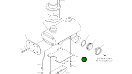 Кронштейн 209-01-78341 Komatsu