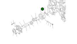 Корпус, в сборе 6151-51-1203 Komatsu