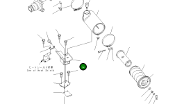Кронштейн 6732-11-9120 Komatsu