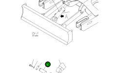 Палец 21U-71-31210 Komatsu