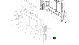 Лист 421-54-41840 Komatsu