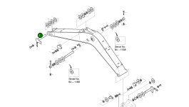 Палец 2123-2185C Komatsu