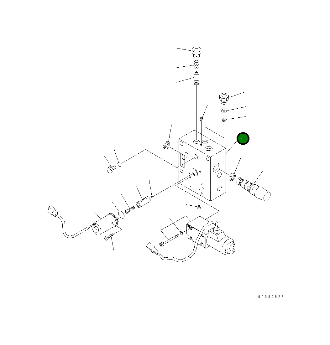 Корпус UCR971019811 Komatsu