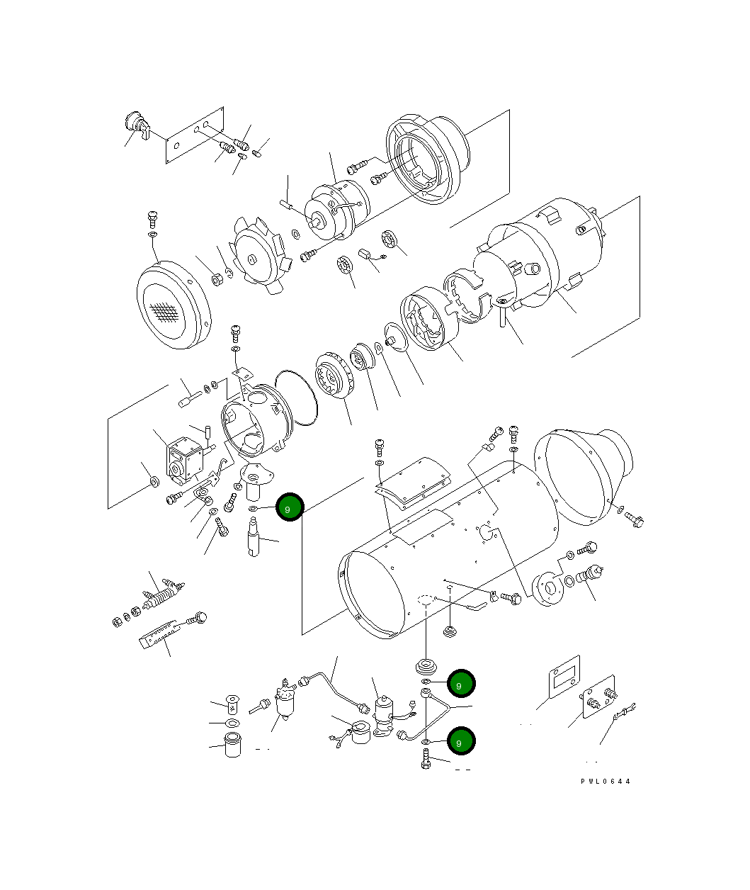 Набивка MK022004 Komatsu