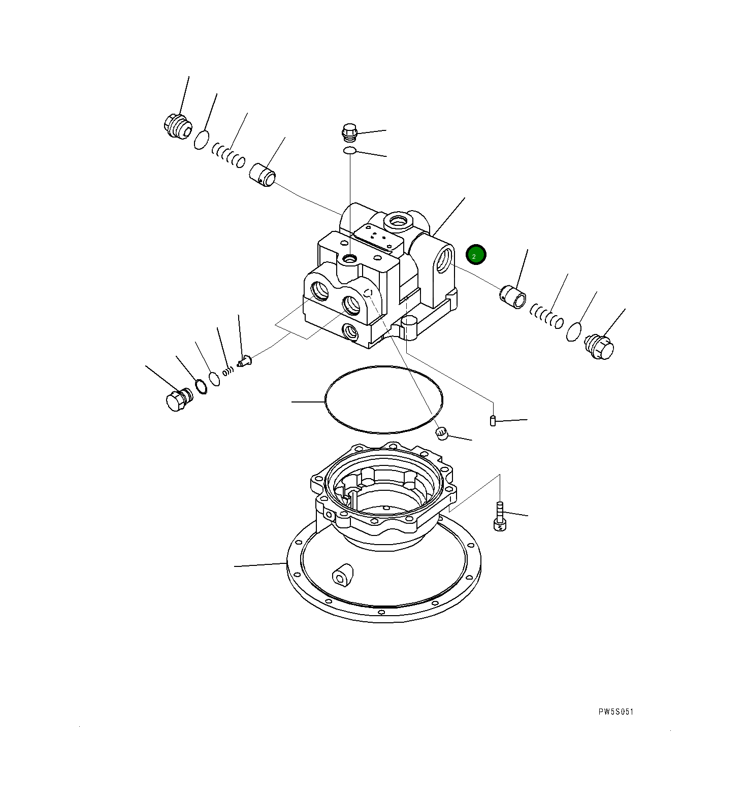 Корпус 706-7K-71110 Komatsu