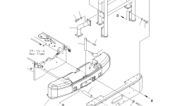 Кронштейн 421-Z94-3790 Komatsu