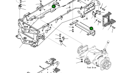 Кронштейн 23H-46-12521 Komatsu