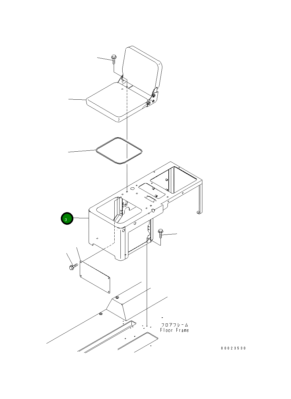 Кронштейн 569-54-85711 Komatsu