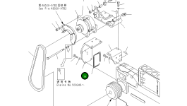 Кронштейн 6219-81-6421 Komatsu