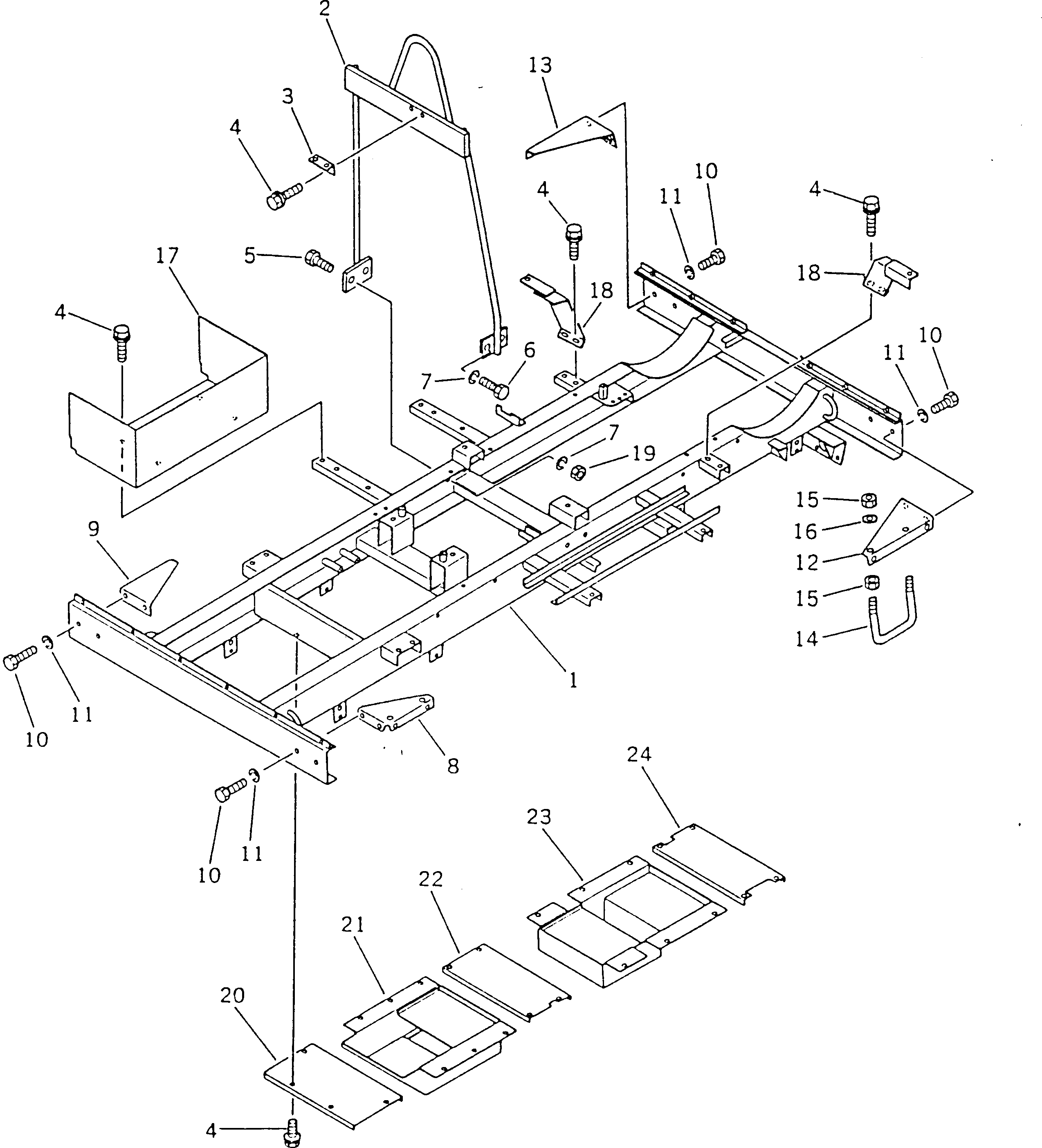 Крюк M721095406800 Komatsu