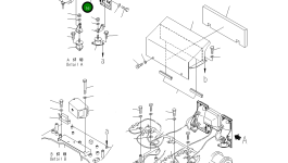 Кронштейн 56D-86-25110 Komatsu