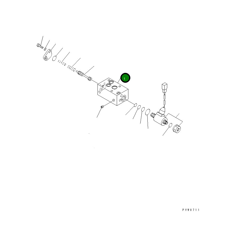Корпус 42C-15-15710 Komatsu