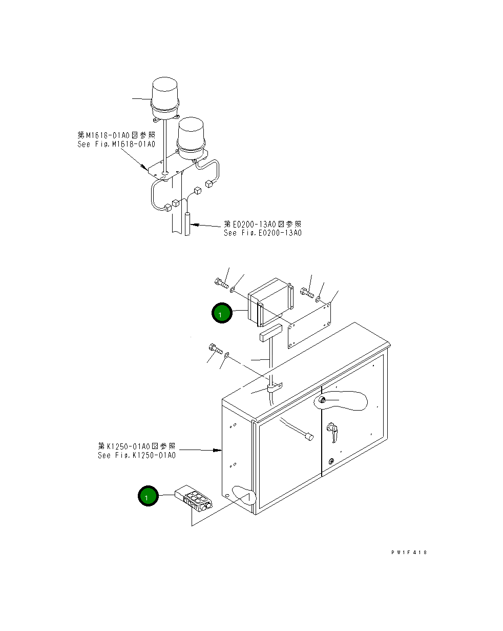 Контроллер 8296-06-1732 Komatsu