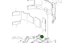 Лист 22A-46-13141 Komatsu