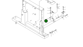 Кронштейн 17M-06-43340 Komatsu