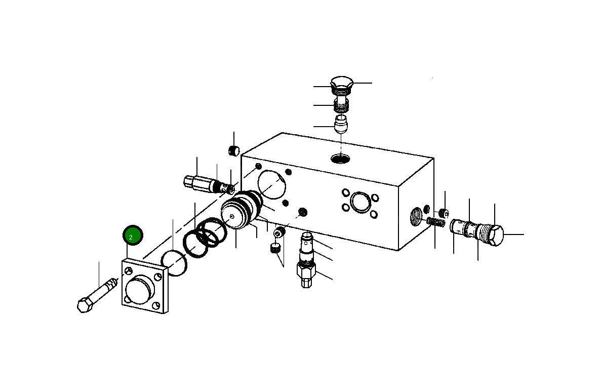 Корпус 127 727 Komatsu