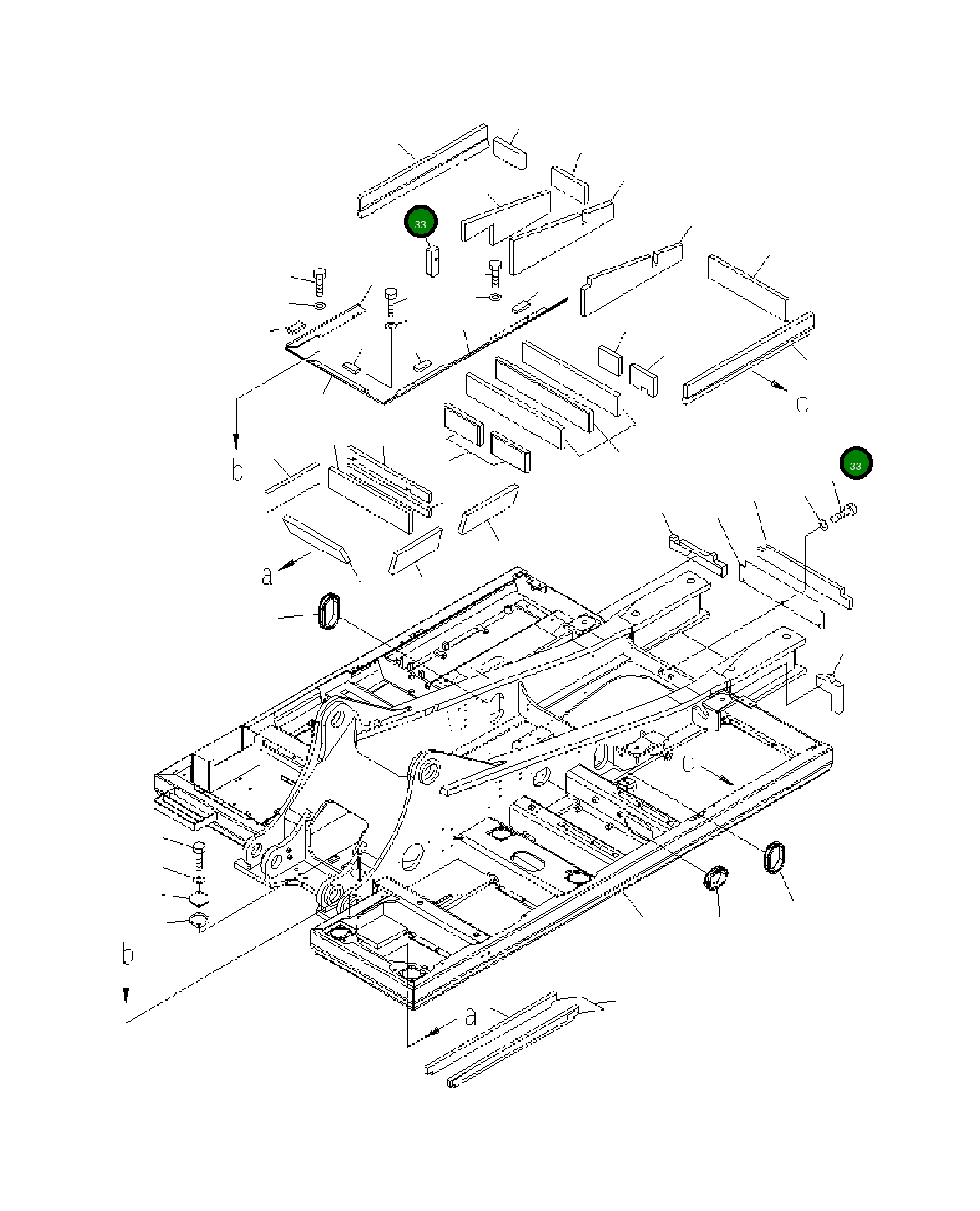 Лист 208-46-75310 Komatsu