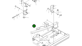 Кронштейн 21K-979-7281 Komatsu
