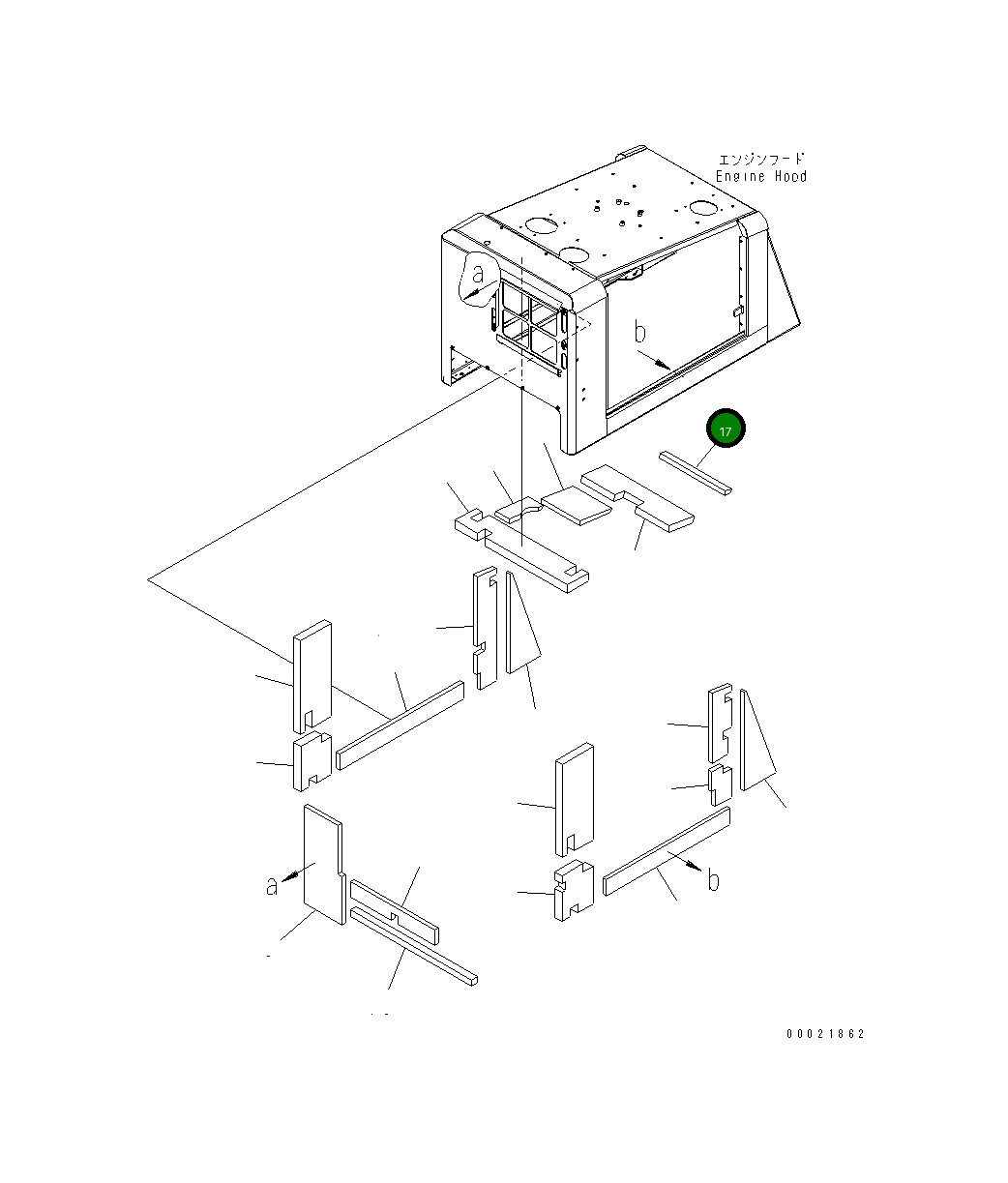 Лист 416-S06-3990 Komatsu