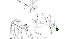 Кронштейн 198-03-63131 Komatsu