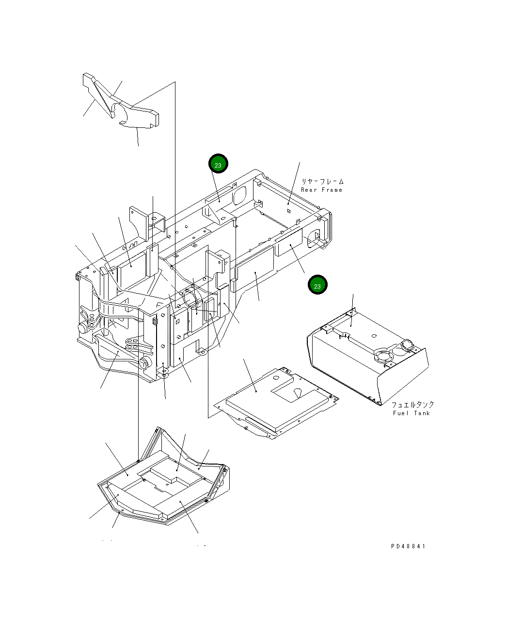 Лист 416-S06-2690 Komatsu