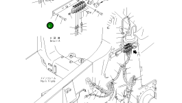 Кронштейн 569-95-84121 Komatsu