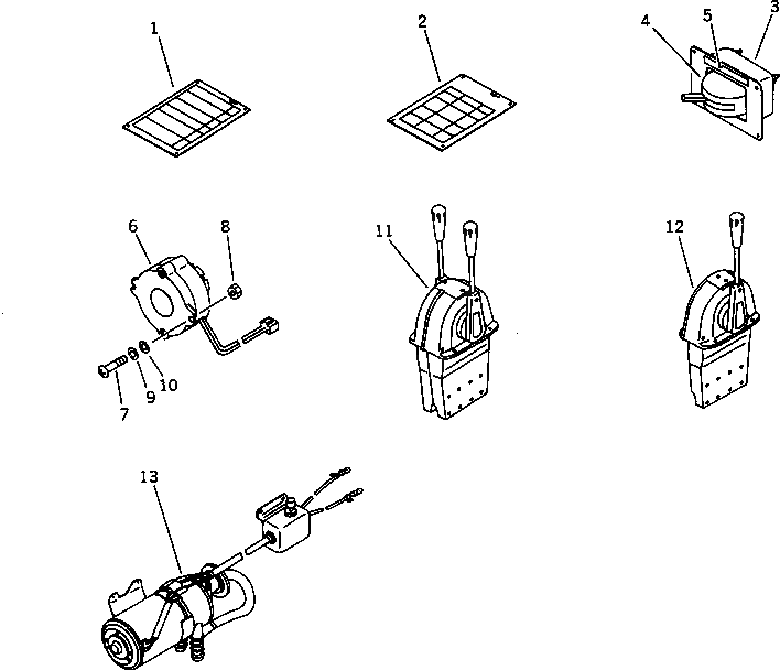 Трюмный насос в сборе 7700-82-2600 Komatsu