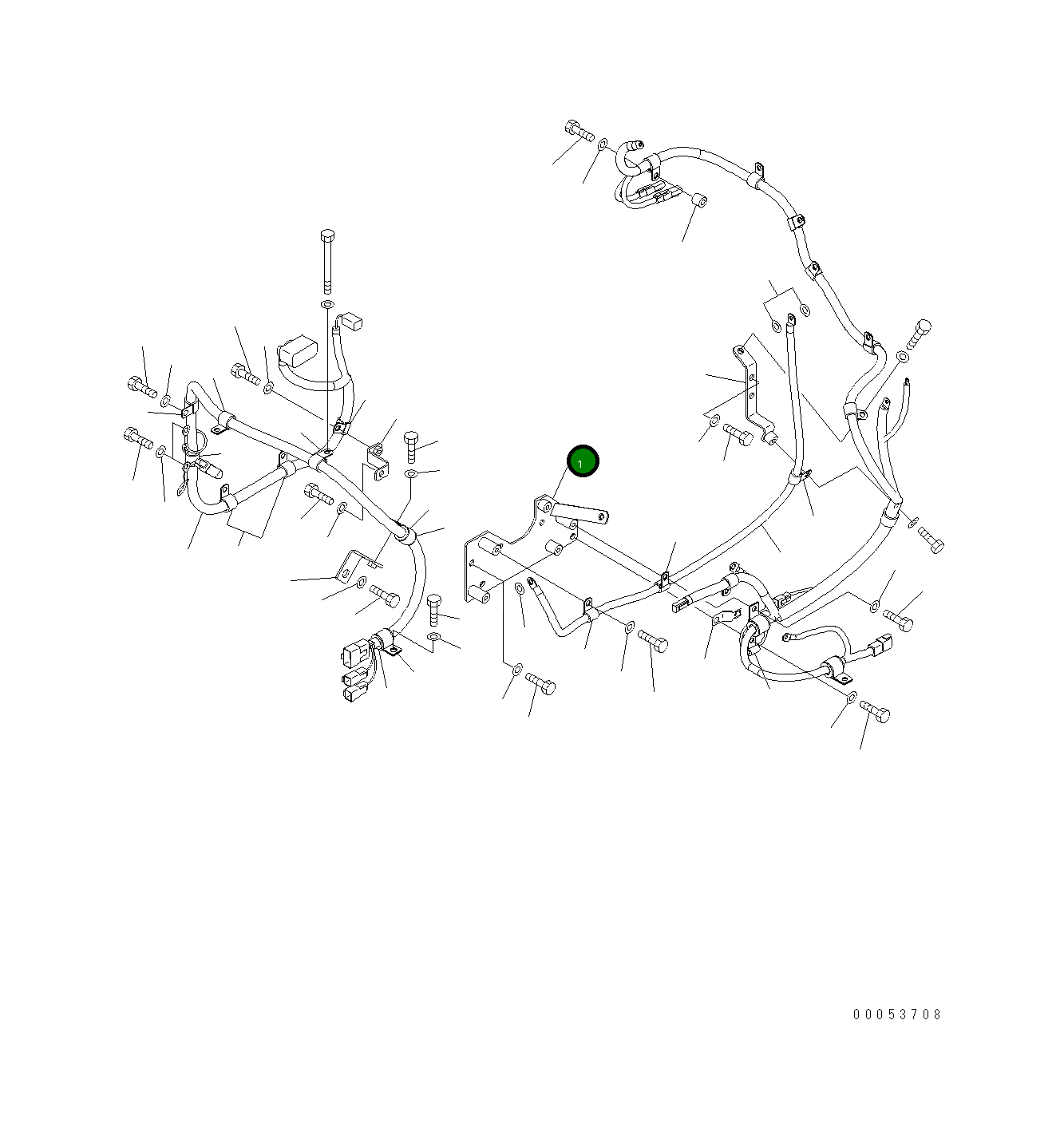 Кронштейн 421-06-42211 Komatsu