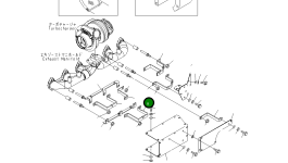 Кронштейн 6745-81-8530 Komatsu