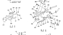 Кронштейн 568-61-12630 Komatsu
