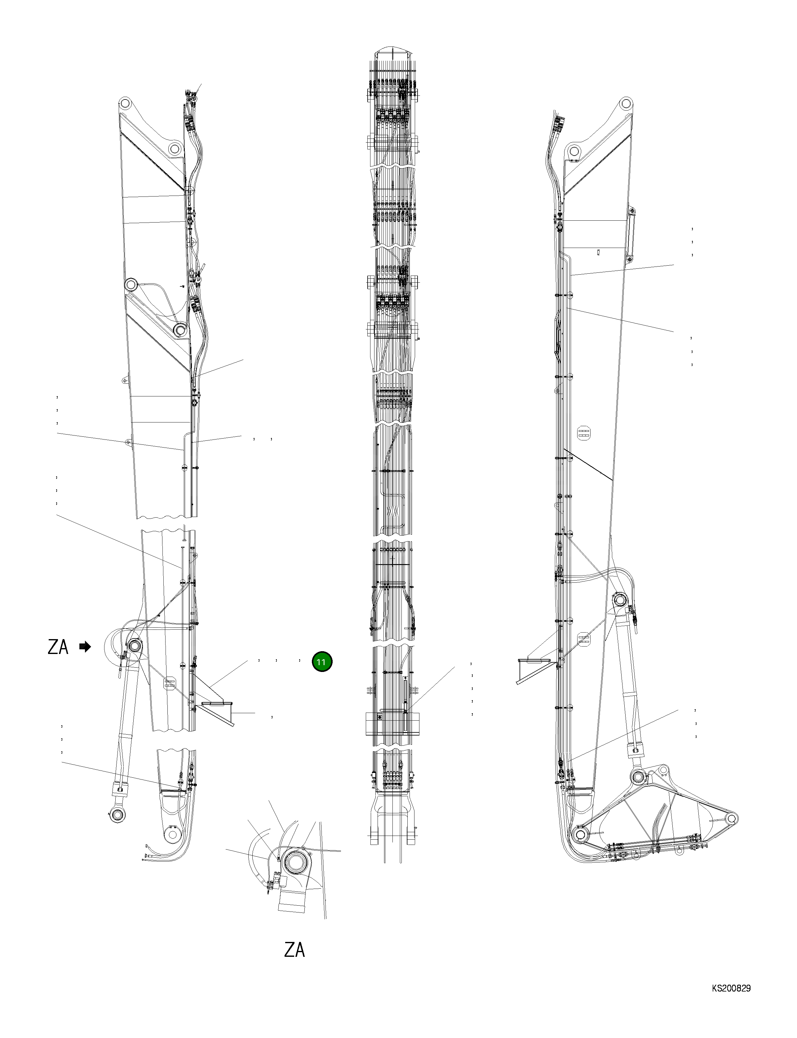 Палец 209-70-83180 Komatsu