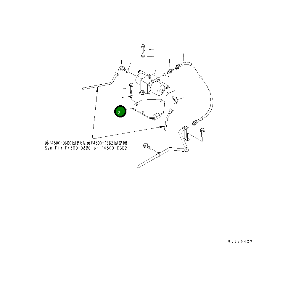 Кронштейн 426-43-27713 Komatsu