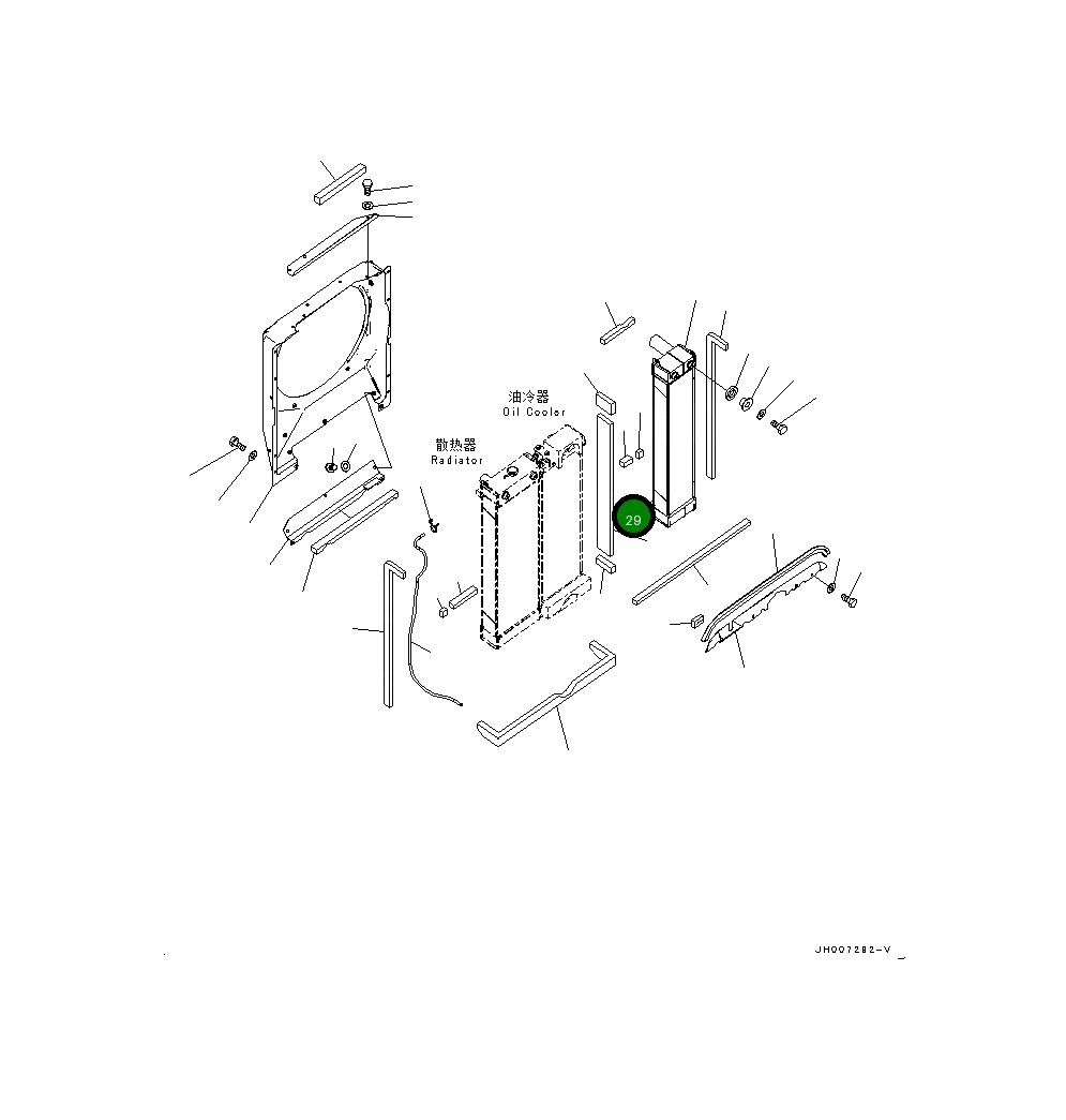 Лист 20Y-03-46390 Komatsu