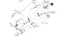 Кронштейн 206-62-73640 Komatsu