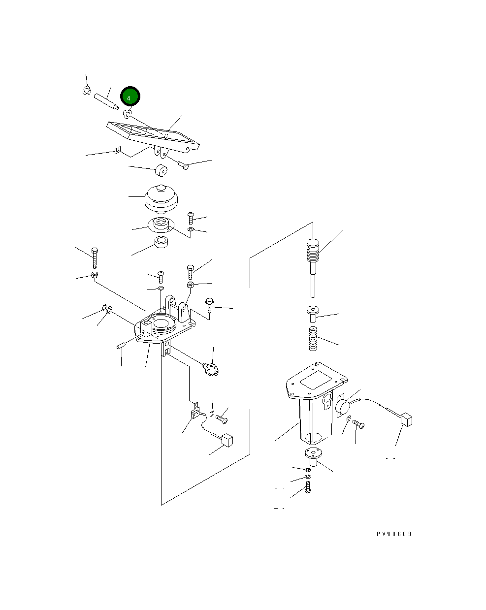 Палец 421-43-21720 Komatsu