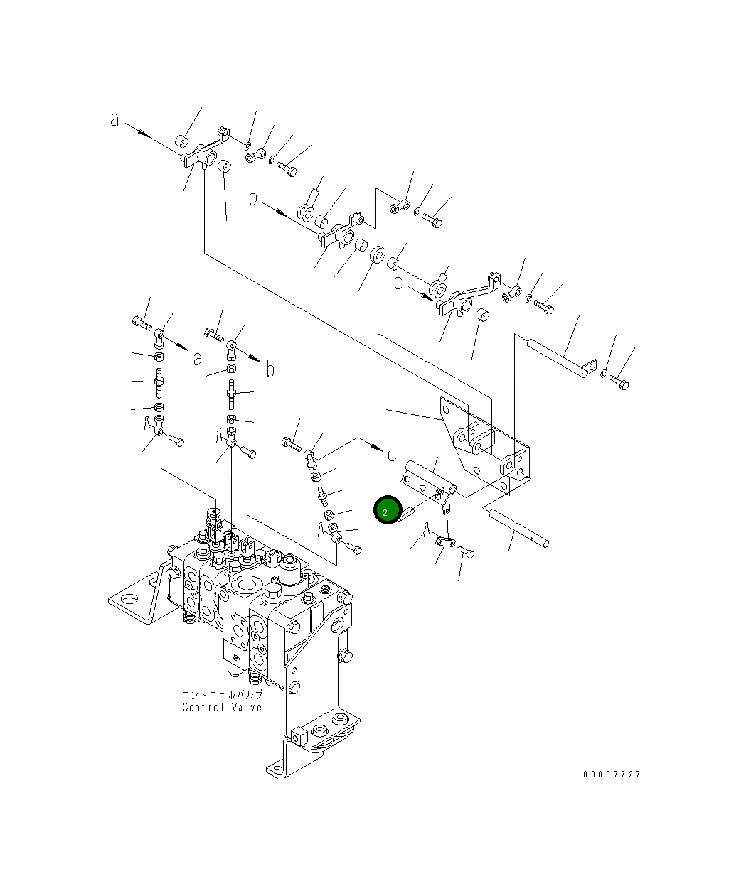 Палец 124-43-54270 Komatsu