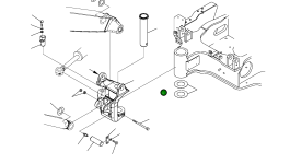 Палец 22J-70-R5420 Komatsu