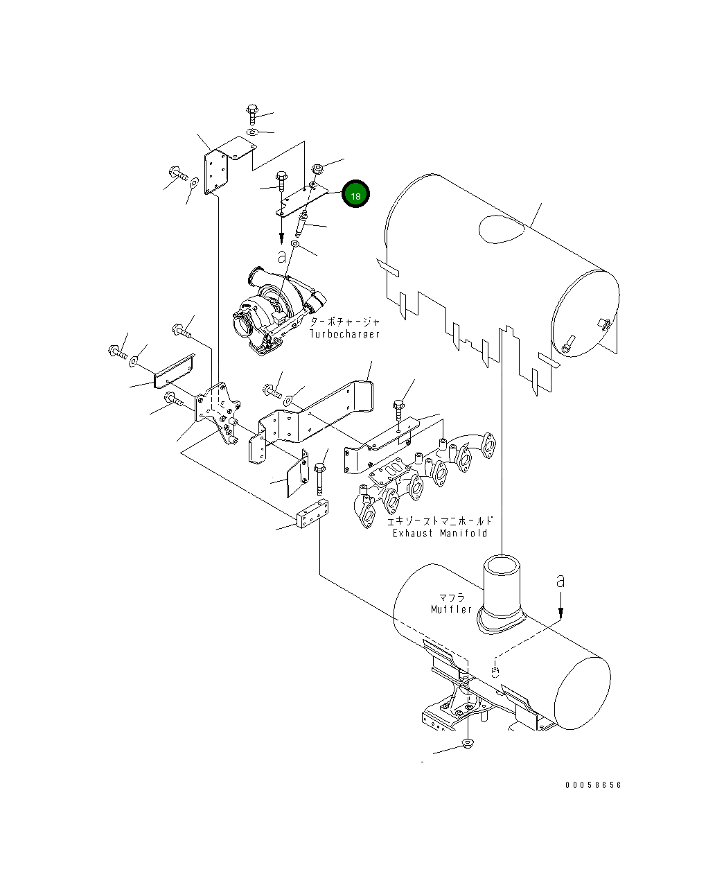 Кронштейн 6754-81-8960 Komatsu