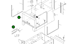 Капот 417-54-A2720 Komatsu