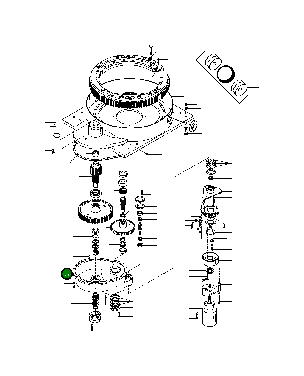 Корпус 64 263 Komatsu