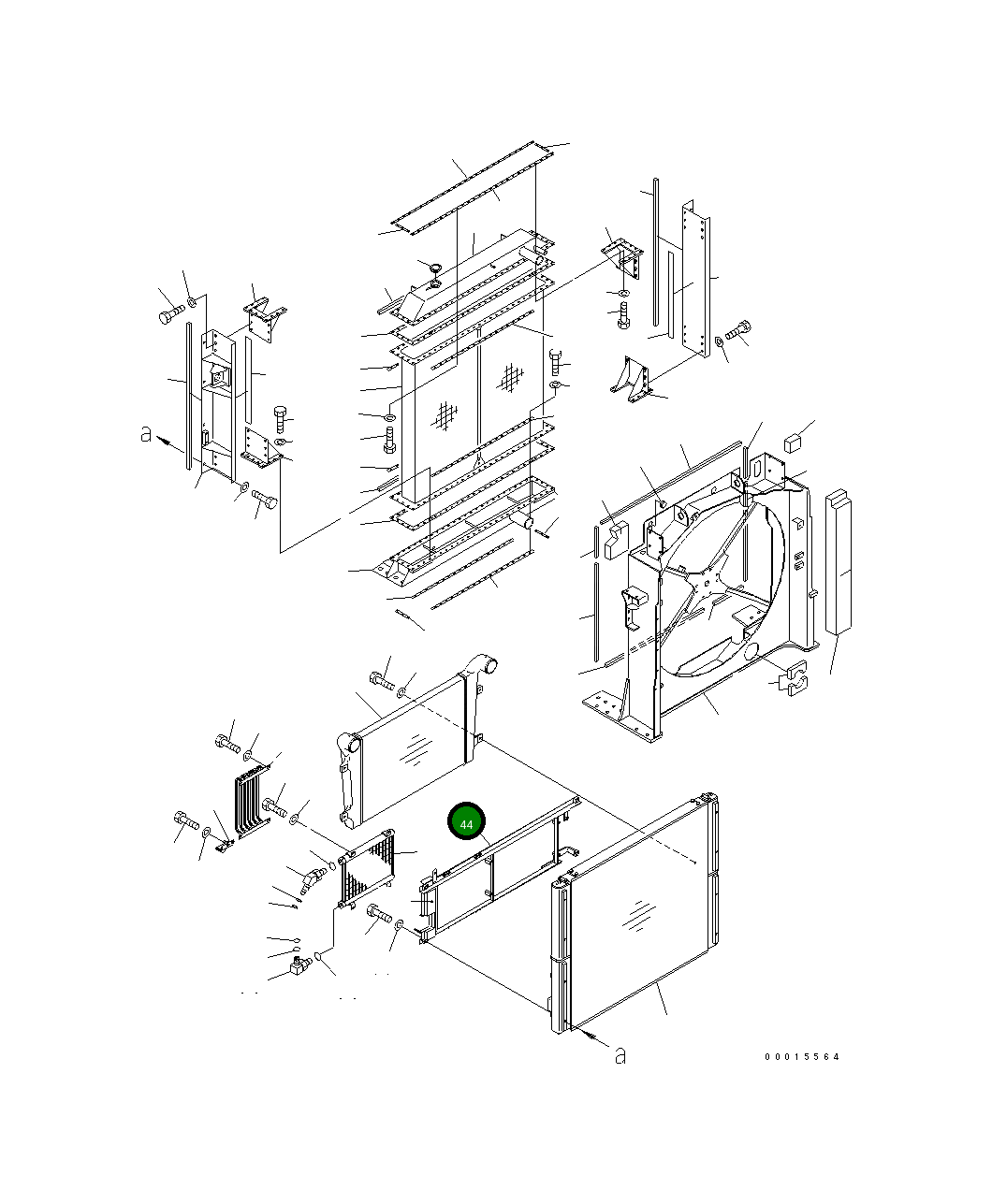 Кронштейн 209-979-7580 Komatsu