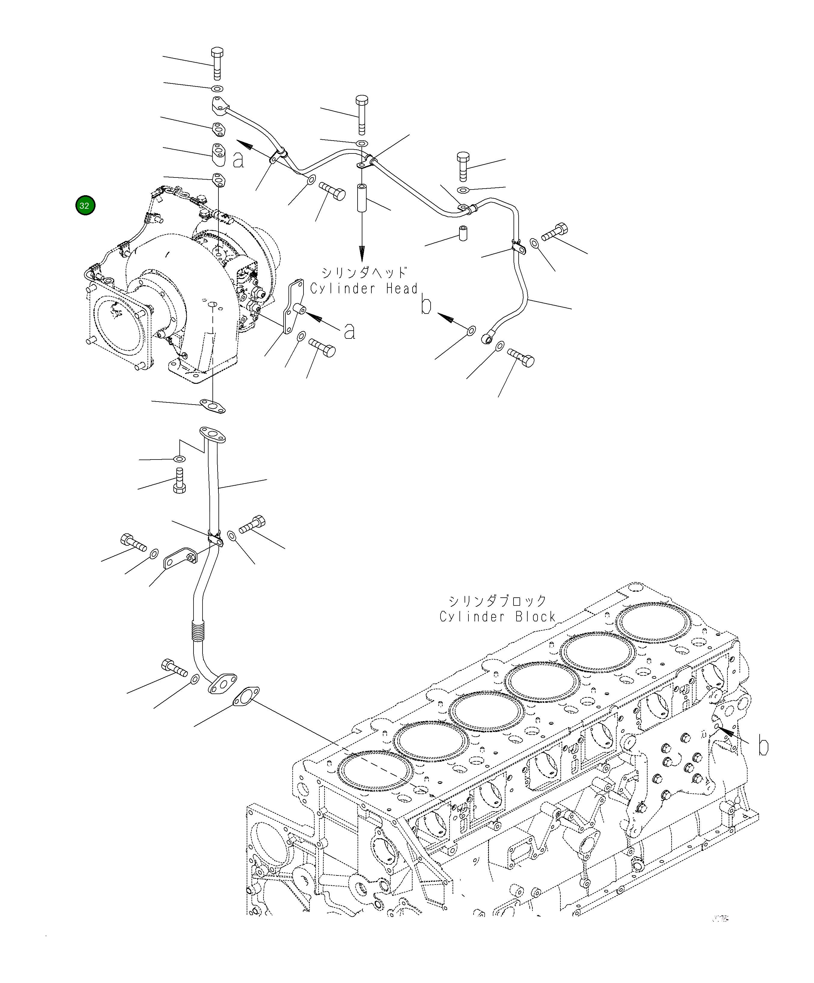 Клипса 600-052-3200 Komatsu
