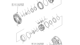 Коронная шестерня 154-15-62620 Komatsu