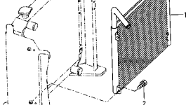 Масляный радиатор YM172187-74800 Komatsu
