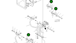 Кронштейн 203-70-62450 Komatsu