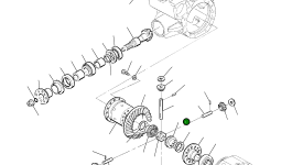 Палец 22E-23-11250 Komatsu
