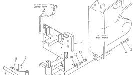 Основание 262-870-3311 Komatsu