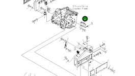 Кронштейн 8234-54-1781 Komatsu