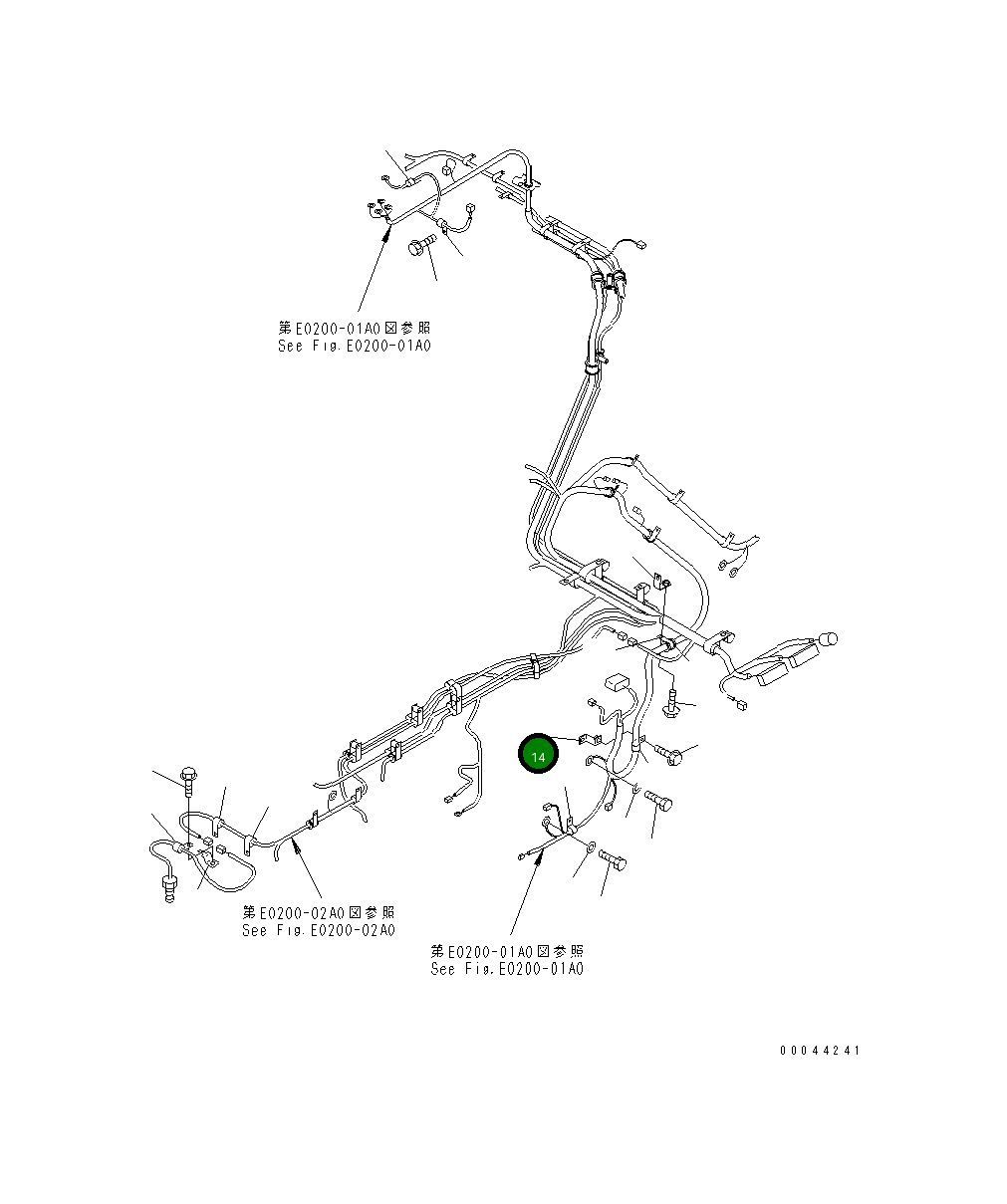 Кронштейн 569-06-88470 Komatsu